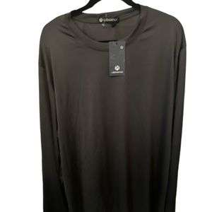 LEEHANTON Dark Grey Long Sleeve Tee Size 2XL NWT